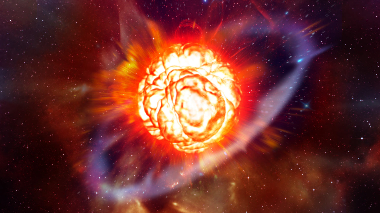 NASA Captures Unprecedented Explosion On Red Supergiant Star Betelgeuse